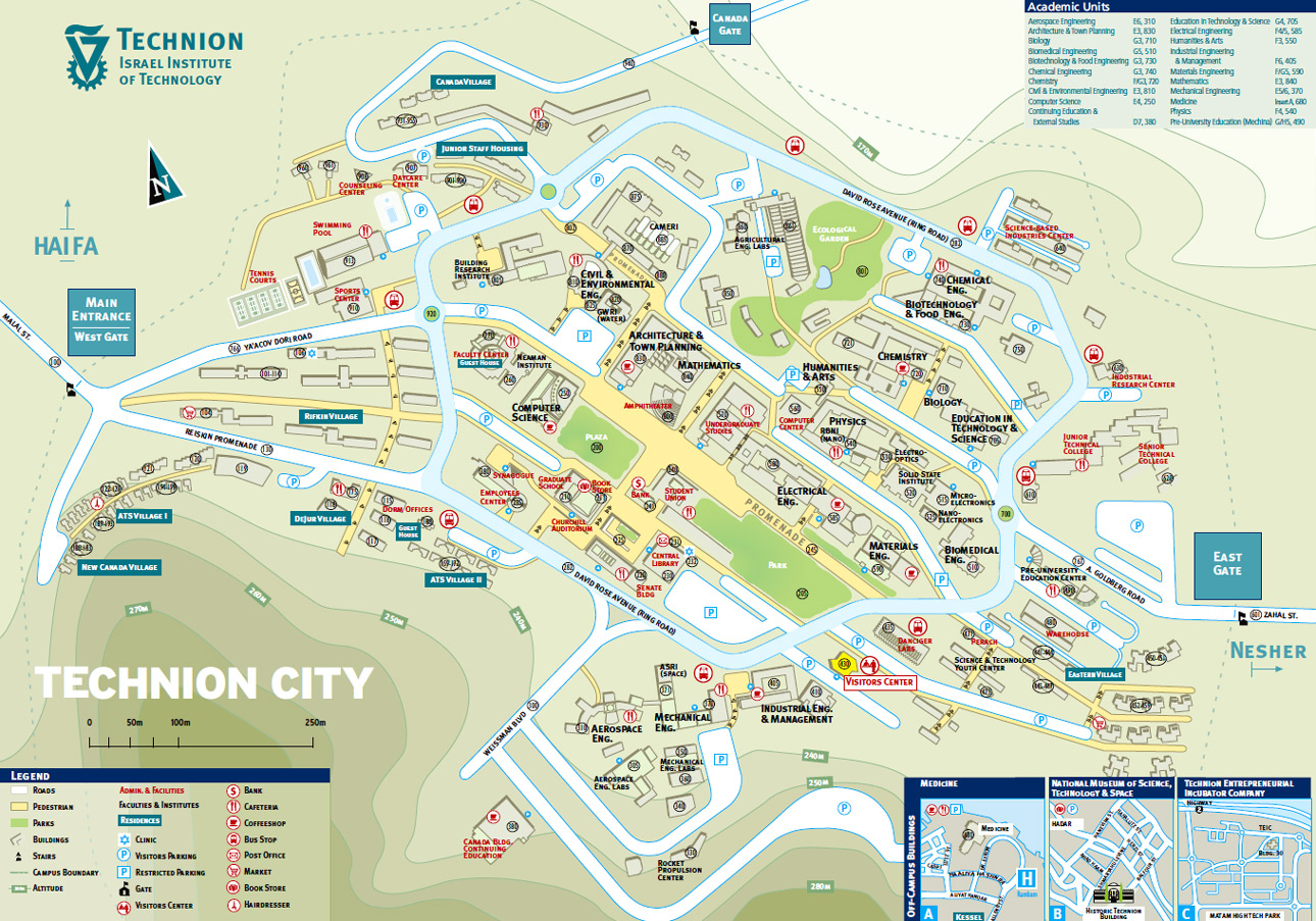 technion map